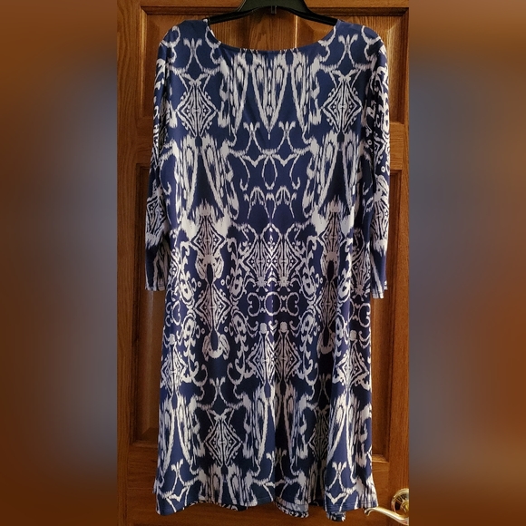 Misses MSK Dress Size XL with 3/4 Sleeves - Picture 5 of 6